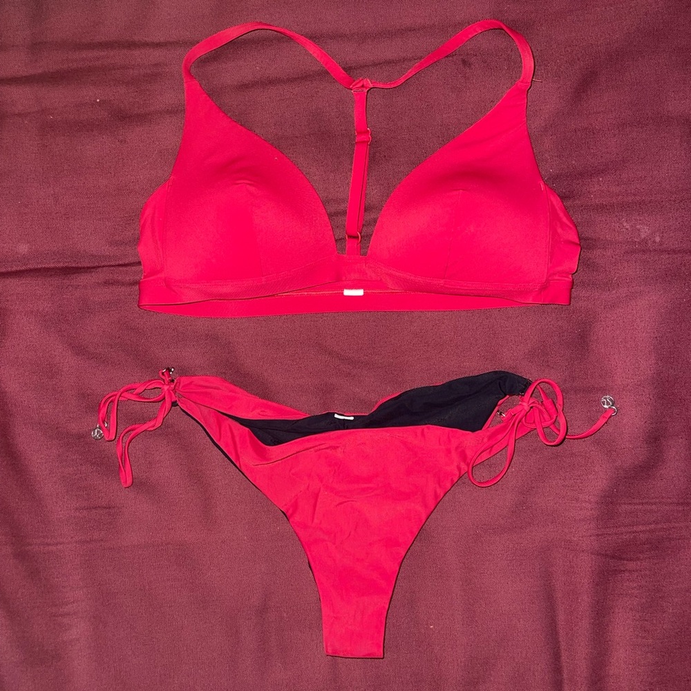 Red LuluLemon Bathingsuit